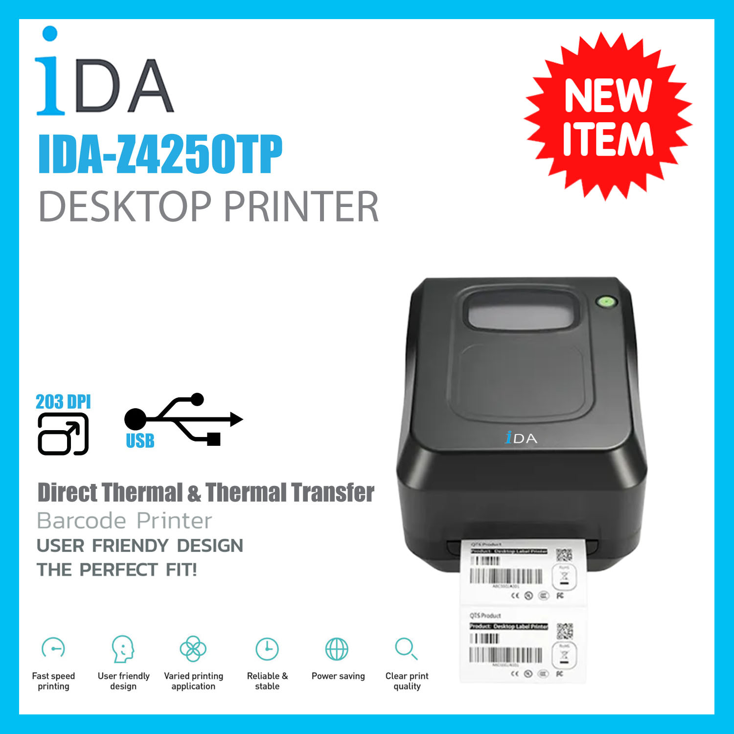 IDA-Z4250TP Desktop Printer